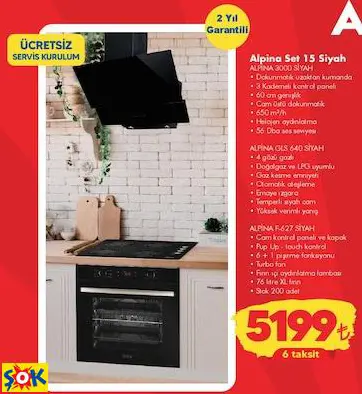 ALPİNA SET 15 SİYAH